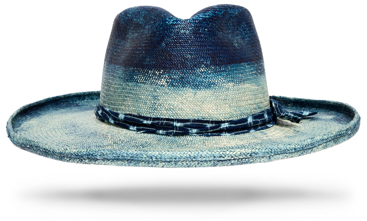 Multicolor Woven Straw Hat BRAND NEW - Tags Blue Hat Blue Straw Hats for Women for sale | eBay main image 2