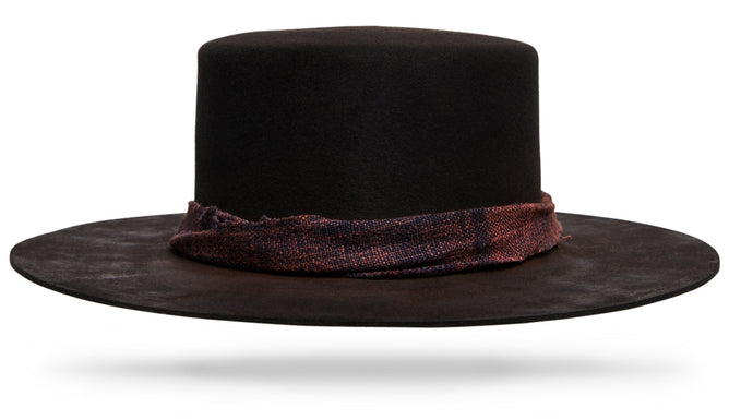 Bolero Black Ash Hat