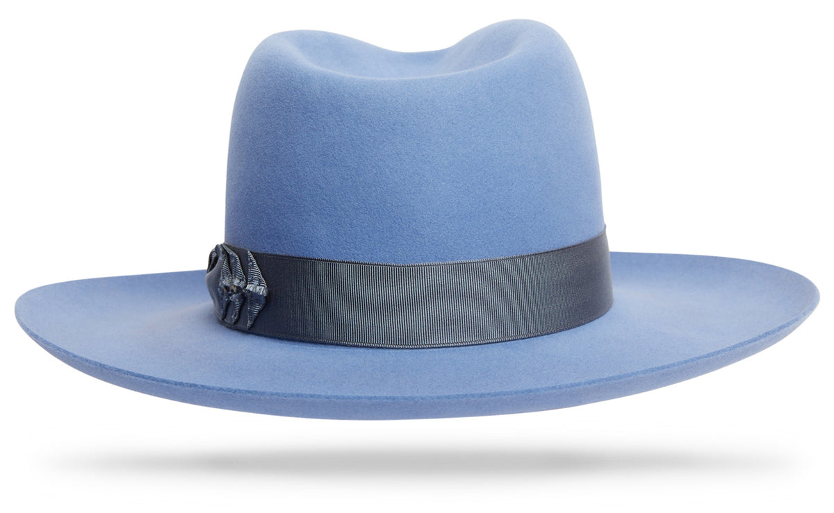 Fellini Sky Blue - Worth & Worth - Hat Maker - Custom Hats - NYC