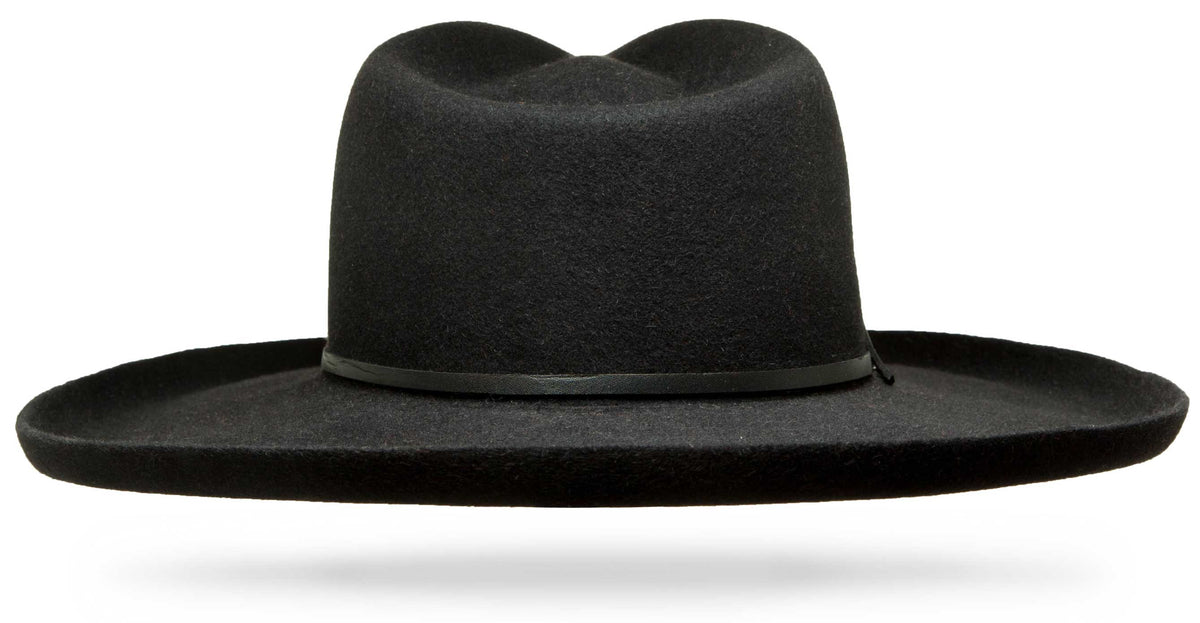 Marfa Black - Worth & Worth - Hat Maker - Custom Hats Marfa Black - Worth & Worth - Hat Maker - Custom Hats