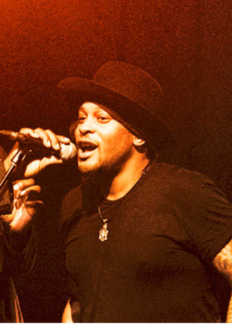 D’Angelo and Questlove at the Brooklyn Bowl