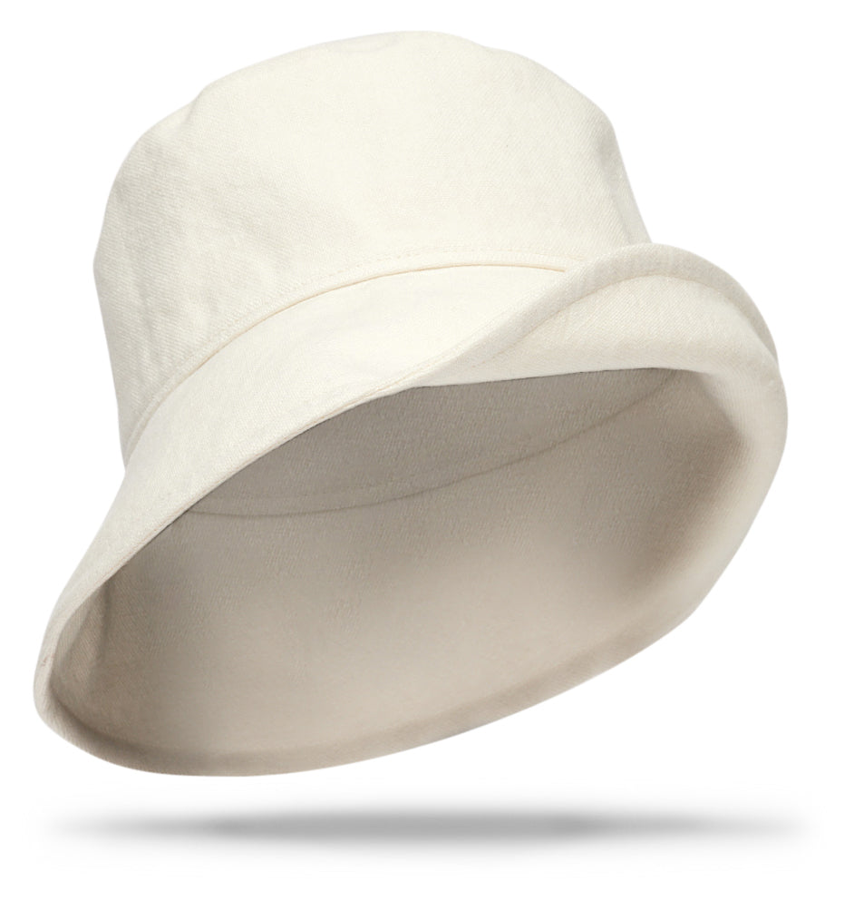 Design
Introducing our 100% linen bucket hat in a radiant pearl color. Handcrafted from premium linen, this hat ensures comfort and breathability on warm days. With a 3 1/8 brim it provides ample shade on sunny days while exuding effortless sophistication. Whether you're exploring city streets or lounging by the pool, this pearl-colored linen bucket hat adds a touch of elegance to any ensemble.
Material
100% Linen.
Specifications
- 100% Linen pearl color.- Its 3 1/8” brim provides ample coverage from the sun, making it a practical choice for outdoor adventures- Handmade in our atelier in NYC. 