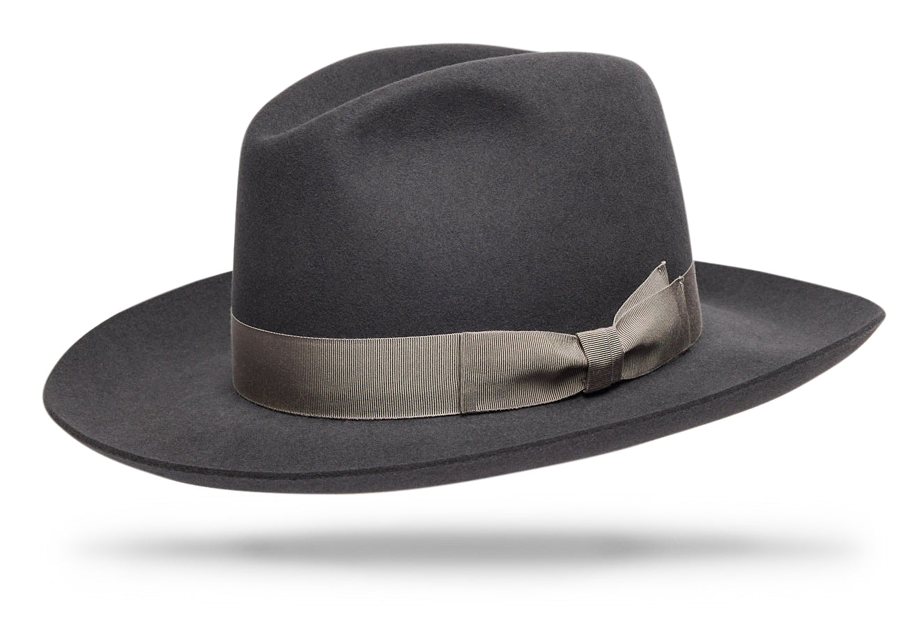 Sienna Medium Grey Worth Worth Hat Maker Custom Hats NYC 7 1 8