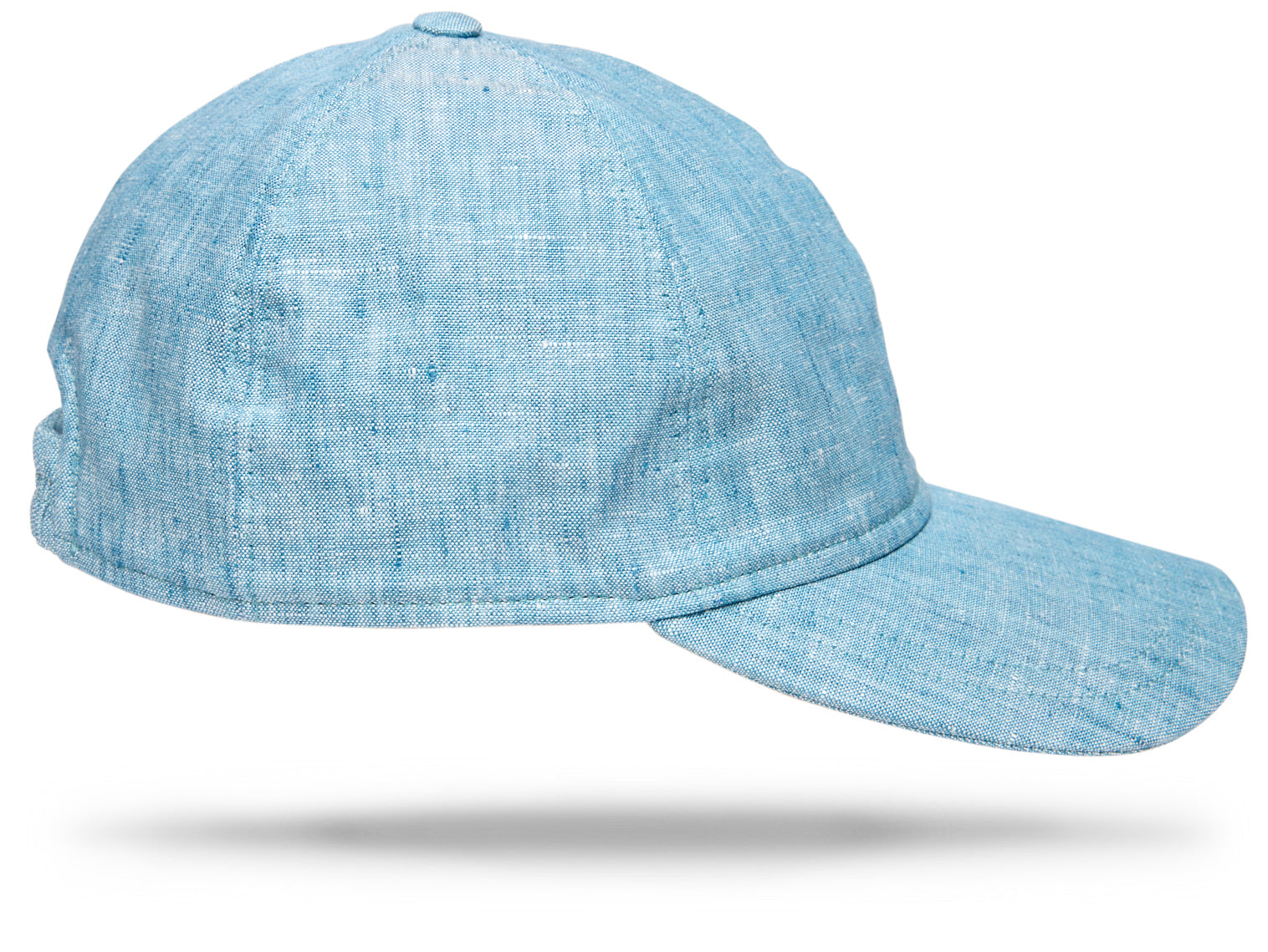 Design
An elevated take on a classic baseball cap, designed for a modernized sportswear look. Crafted from 100% Blue linen fabric, this cap is perfect for spring and summer wear. Featuring six panels and a curved brim, it strikes the ideal balance between elevated style and casual comfort. The ultimate accessory to effortlessly elevate any ensemble with a touch of casual-luxe flair.
Material
100% Linen 
Specifications
- 100% Linen- Handmade in Italy for Worth & Worth.