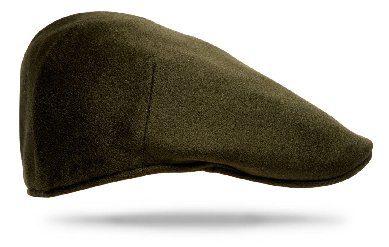 Design
This 100% cashmere driver cap has a distinct look that never fails to set it apart. The ideal choice for crisp days or chilly nights.Timeless, understated, and defined by a sense of bold simplicity with luxurious cashmere for a soft, smooth feel. Thoroughly made waterproof and wind-resistant.
Material
100% cashmere.
Specifications
100% Olive Green cashmere.Fully lined for comfort.Handmade in Italy for Worth & Worth.
