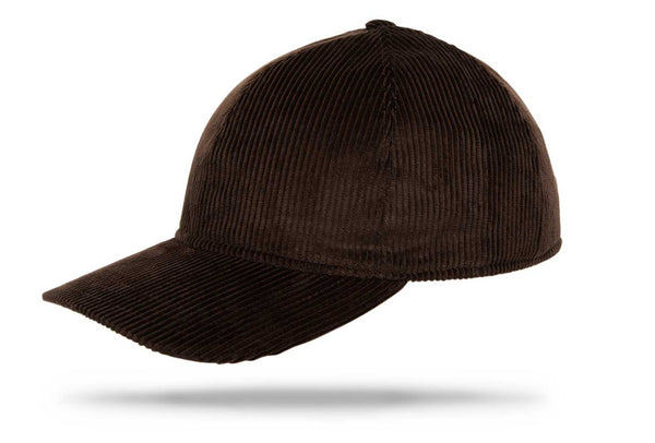 Corduroy Baseball Cap - Chocolate brown - Worth and Worth