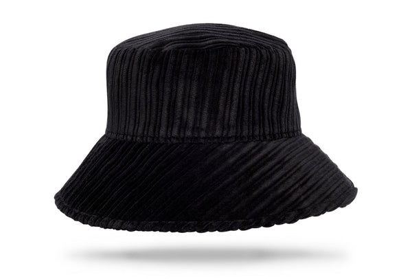 帽子 cootie Corduroy Bucket Hat W_W_Black_Bucket_side_grande.