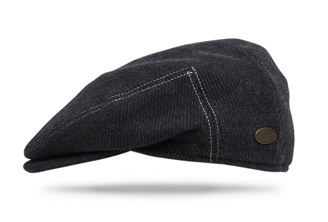 Design
Our most popular classic cap. Inspired by the British flat cap. Folds to fit in your pocket. Fully lined for comfort. Handmade in Italy by Alfonso d'Este for Worth & Worth.The Caps are part of our Clearance Sale. ALL SALES ARE FINAL.
Material
70% Wool 30% Polyamide
Specifications
Handmade in Italy by Alfonso d'Este, traditional 1800s hat maker from Southern Italy, for Worth & Worth. 